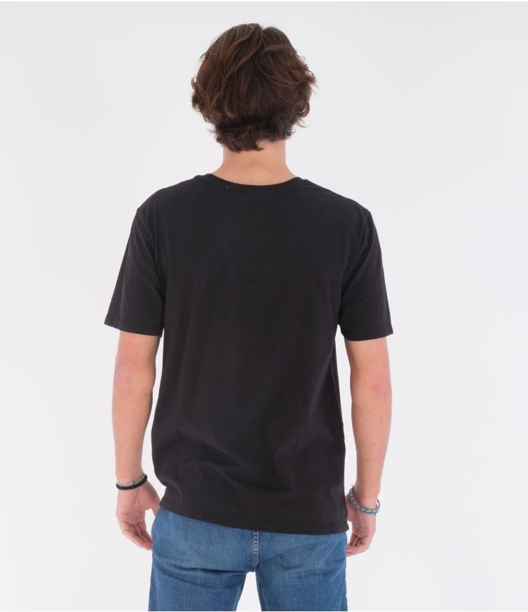 Hurley T-shirt Corta Sleeve Evd Wash Paradise Trip Negros | GCKSBM-726