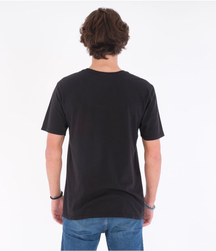 Hurley T-shirt Corta Sleeve Evd Wsh Oao Solid Ss Negros | JFALDU-283