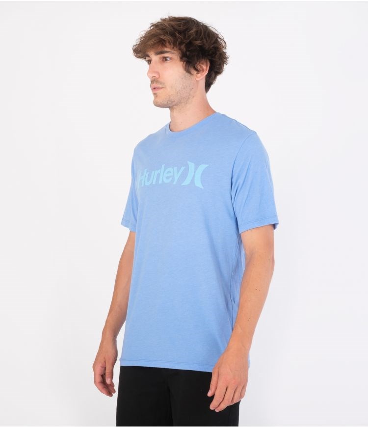 Hurley T-shirt Corta Sleeve Evd Wsh Oao Solid Ss Azules | MUJZDT-192