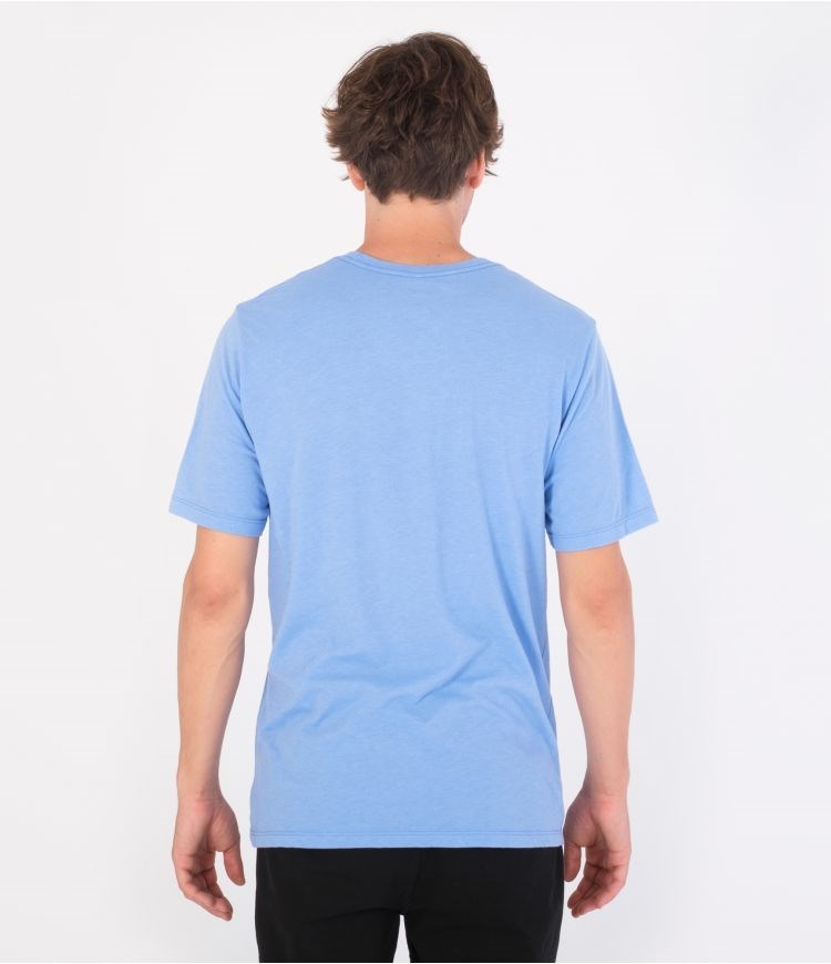 Hurley T-shirt Corta Sleeve Evd Wsh Oao Solid Ss Azules | MUJZDT-192