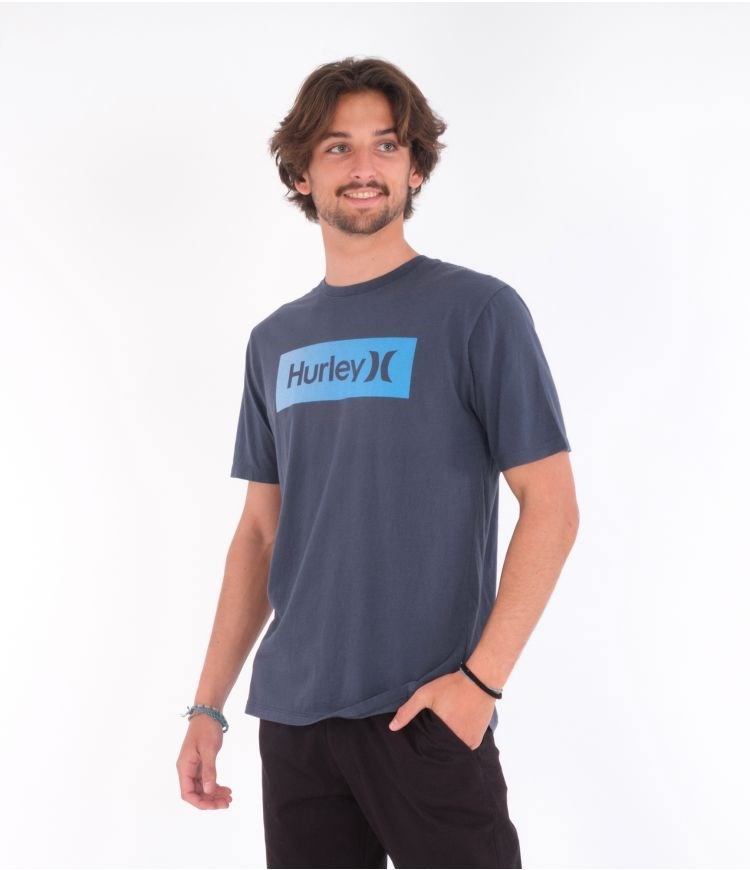 Hurley T-shirt Corta Sleeve Evd Wsh Oao Boxed Gradient Monsoon | RWUCNO-159