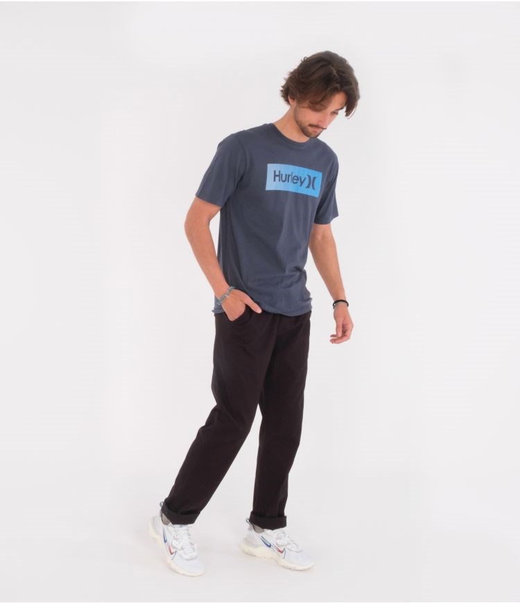Hurley T-shirt Corta Sleeve Evd Wsh Oao Boxed Gradient Monsoon | RWUCNO-159