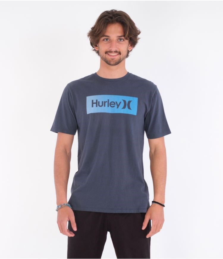 Hurley T-shirt Corta Sleeve Evd Wsh Oao Boxed Gradient Monsoon | RWUCNO-159