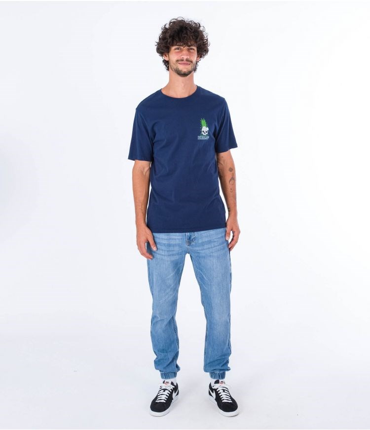 Hurley T-shirt Corta Sleeve Everyday Bad Apples Night Force | BPUZMV-370