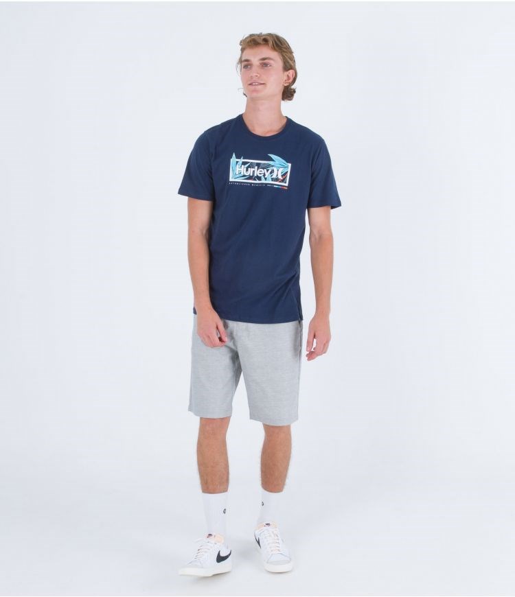 Hurley T-shirt Corta Sleeve Everyday Flower Box Night Force | ARVGXP-175
