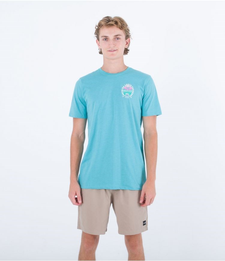 Hurley T-shirt Corta Sleeve Everyday Nothing Lasts Forever Wave Runner | SILQOY-197