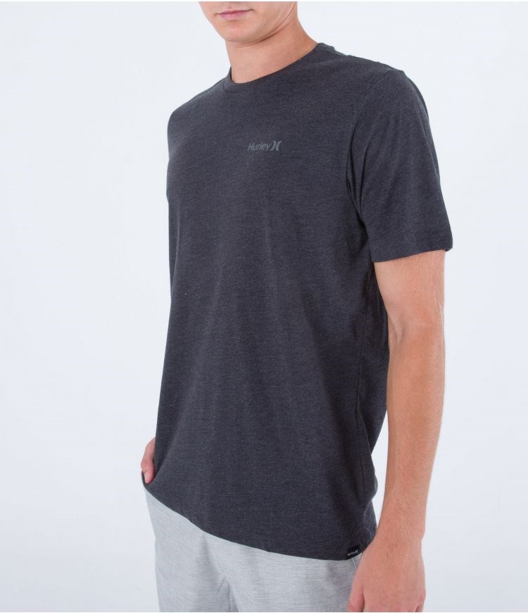 Hurley T-shirt Corta Sleeve Everyday O&o Sc Negros | AQXVED-724