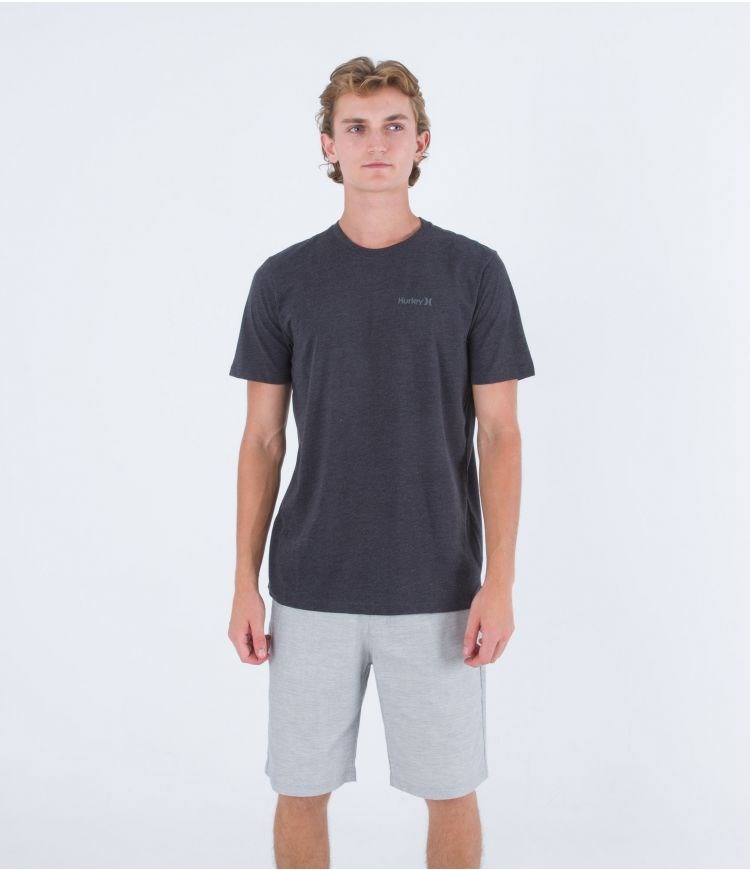 Hurley T-shirt Corta Sleeve Everyday O&o Sc Negros | AQXVED-724