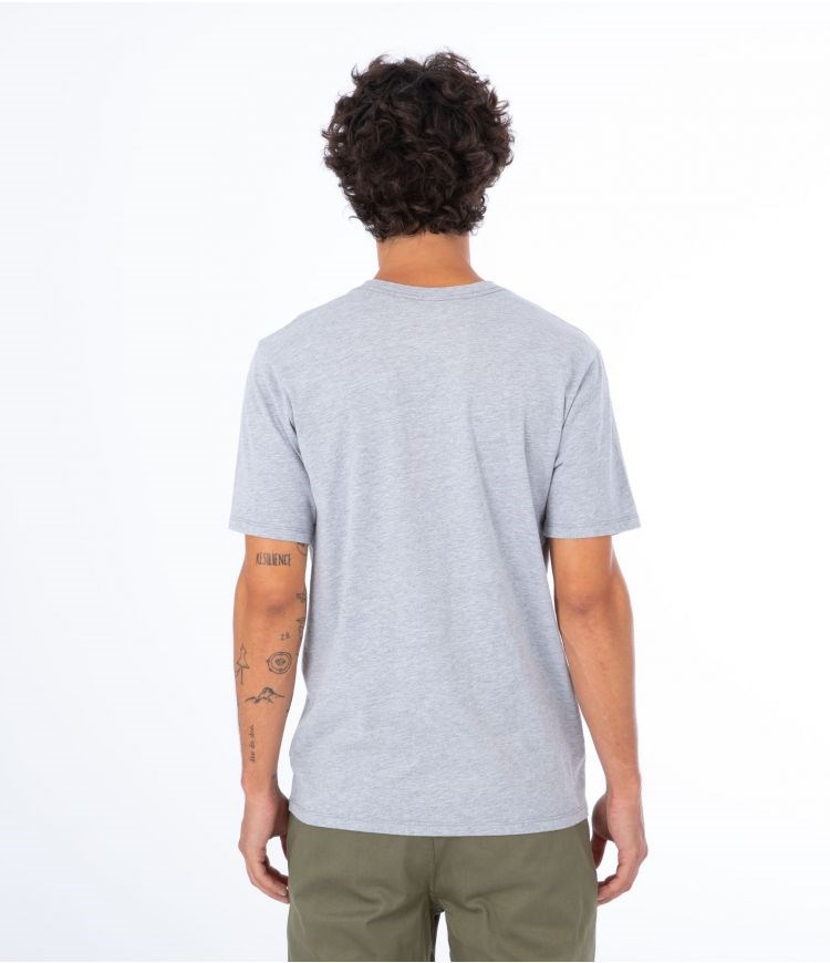 Hurley T-shirt Corta Sleeve Everyday O&o Sc Grises | OHIEWL-910
