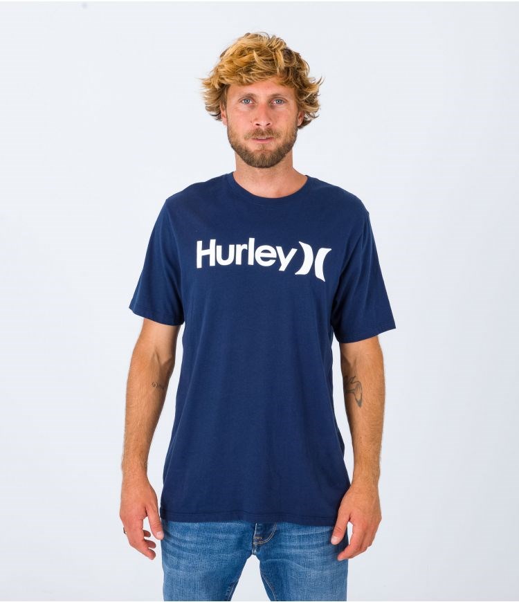 Hurley T-shirt Corta Sleeve Everyday O&o Solid Night Force | SFEIJA-504