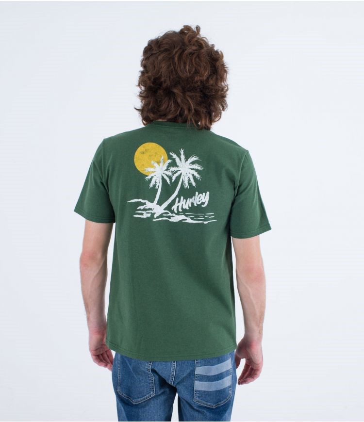 Hurley T-shirt Corta Sleeve Everyday Recycled Little Vacay Jungle | CKZRJT-537