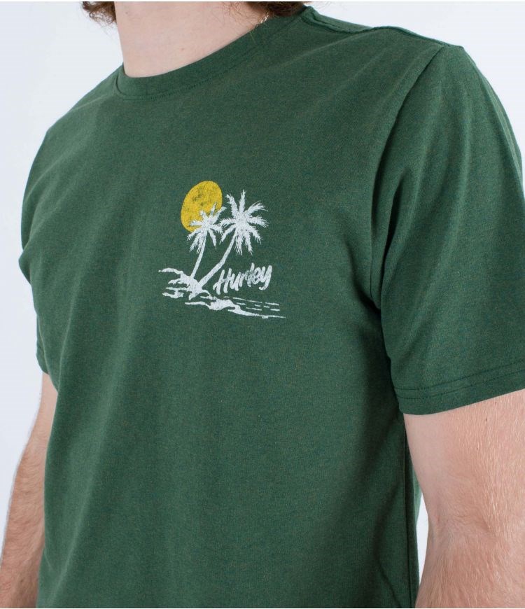Hurley T-shirt Corta Sleeve Everyday Recycled Little Vacay Jungle | CKZRJT-537