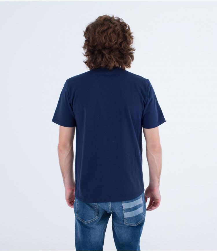 Hurley T-shirt Corta Sleeve Everyday Recycled Lowers Puff Night Force | POJXNH-510