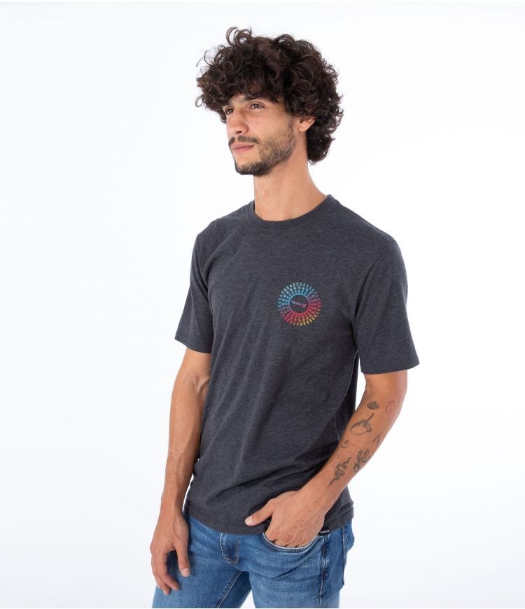 Hurley T-shirt Corta Sleeve Everyday Soul Burst Negros | XETBLI-673