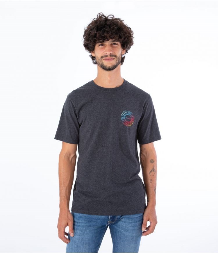 Hurley T-shirt Corta Sleeve Everyday Soul Burst Negros | XETBLI-673