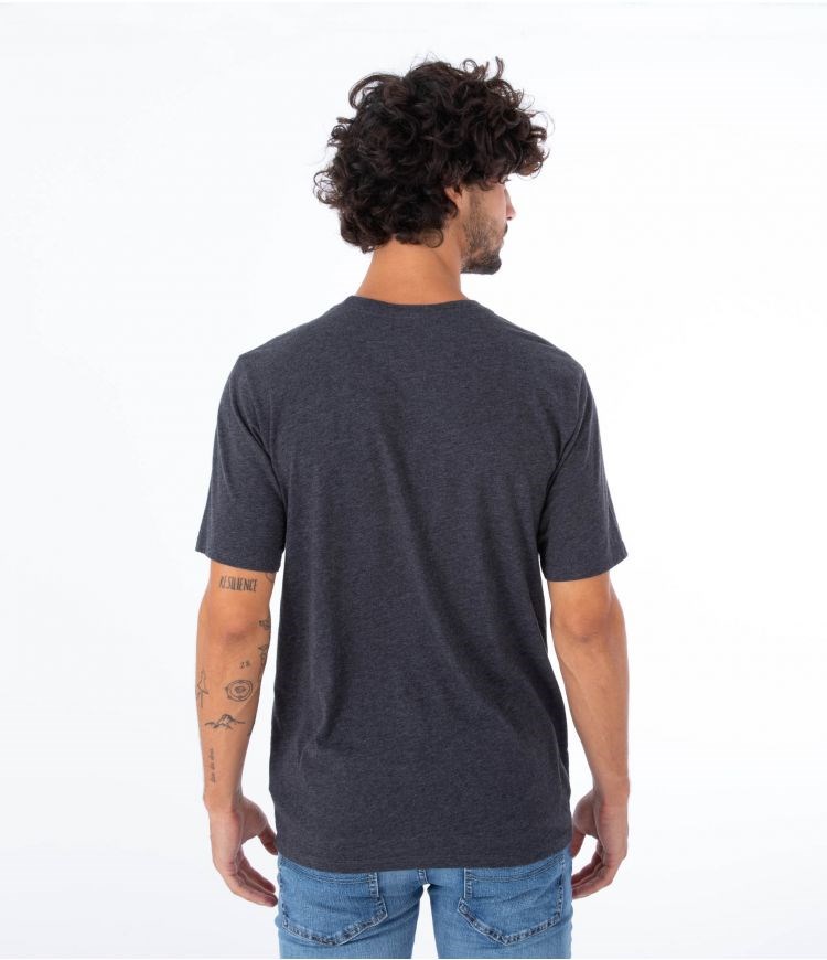 Hurley T-shirt Corta Sleeve Everyday Sunbox Negros | AKCEOZ-687