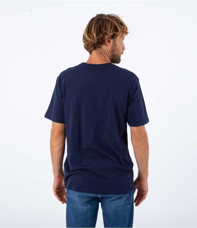 Hurley T-shirt Corta Sleeve Everyday Washed Core O&o Obsidian | HVISYF-569