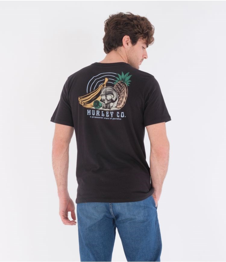Hurley T-shirt Corta Sleeve Everyday Washed Still Life Negros | UTRCQO-698