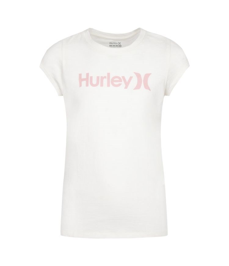 Hurley T-shirt Corta Sleeve Girl - Core O&o Classic Marshmallow | DYNUHB-849