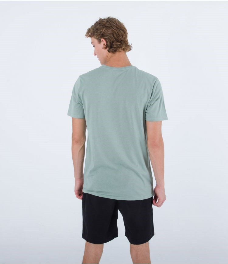 Hurley T-shirt Corta Sleeve H2o Dri Authentic Morning Spruce | LEFYKJ-514