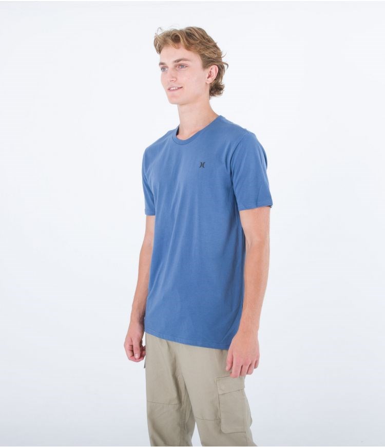 Hurley T-shirt Corta Sleeve H2o Dri Icon Azules | OVTHPS-382