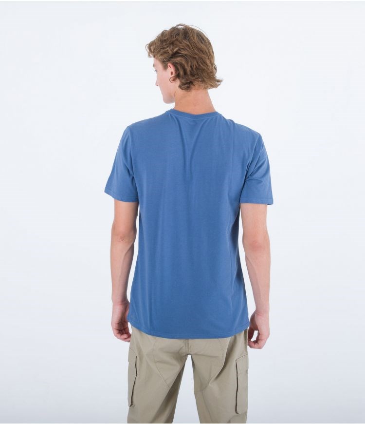 Hurley T-shirt Corta Sleeve H2o Dri Icon Azules | OVTHPS-382