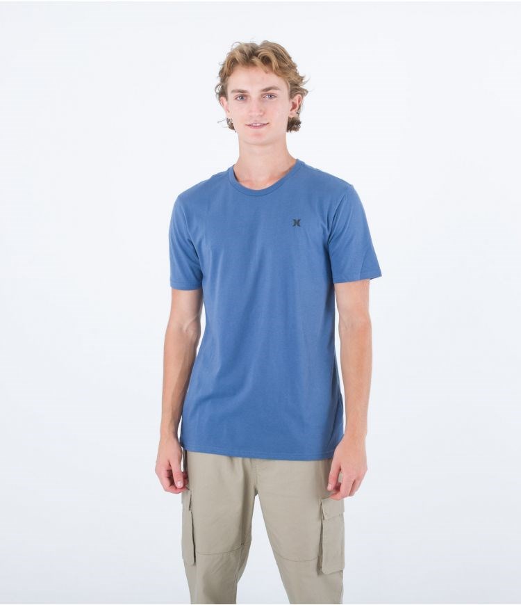 Hurley T-shirt Corta Sleeve H2o Dri Icon Azules | OVTHPS-382