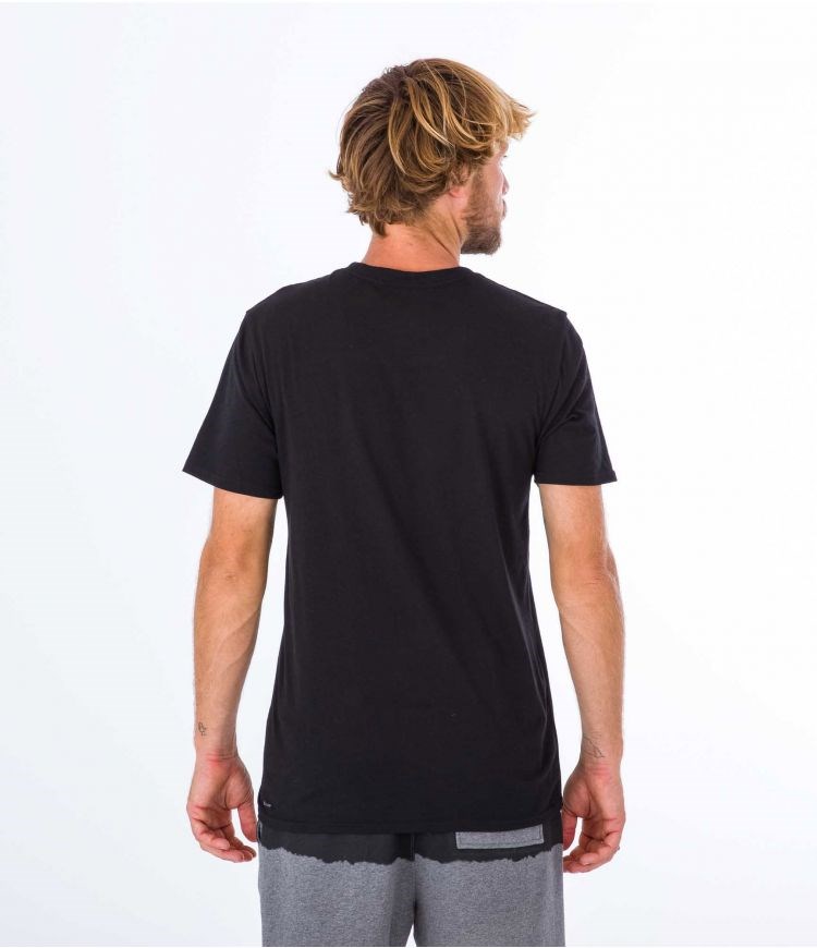 Hurley T-shirt Corta Sleeve H2o Dri Icon Negros | SMEBZN-725