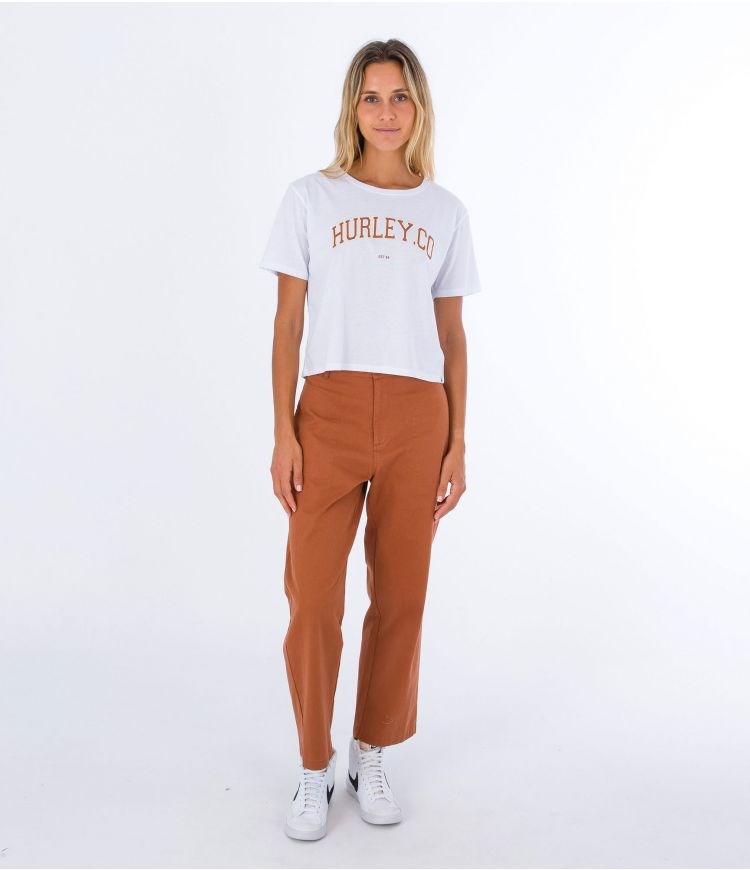 Hurley T-shirt Corta Sleeve H2o Dri University Blancos | YSOEZQ-379