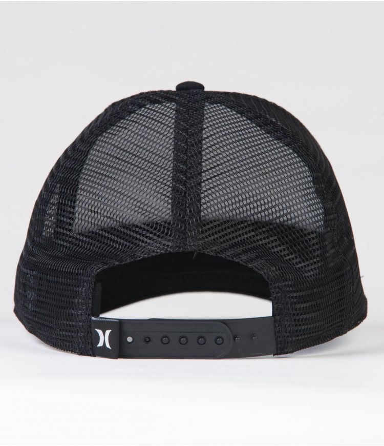 Hurley T-shirt Corta Sleeve Icon Trucker Negros | JAZQNB-703