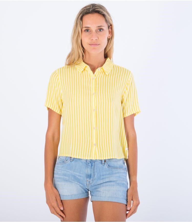 Hurley T-shirt Corta Sleeve Mia Rayas | UDYCWZ-395