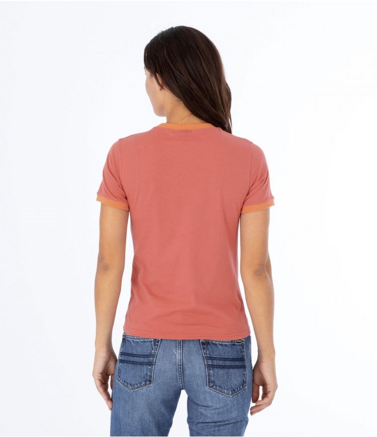 Hurley T-shirt Corta Sleeve Oceancare Aloha Rojos | CAPMZU-745