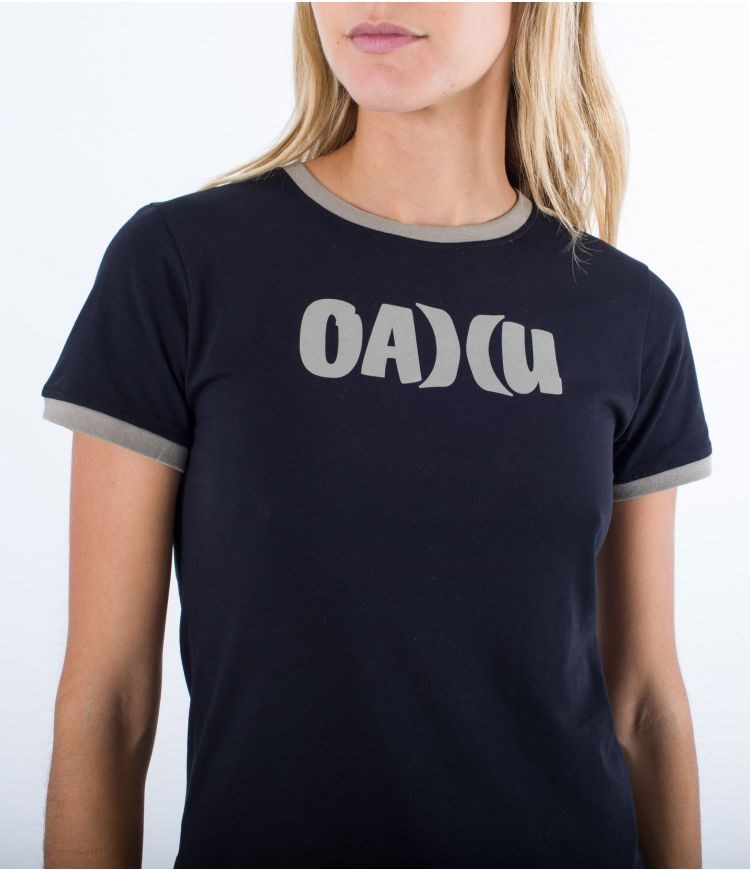 Hurley T-shirt Corta Sleeve Oceancare Aloha Negros | MLJWKR-753