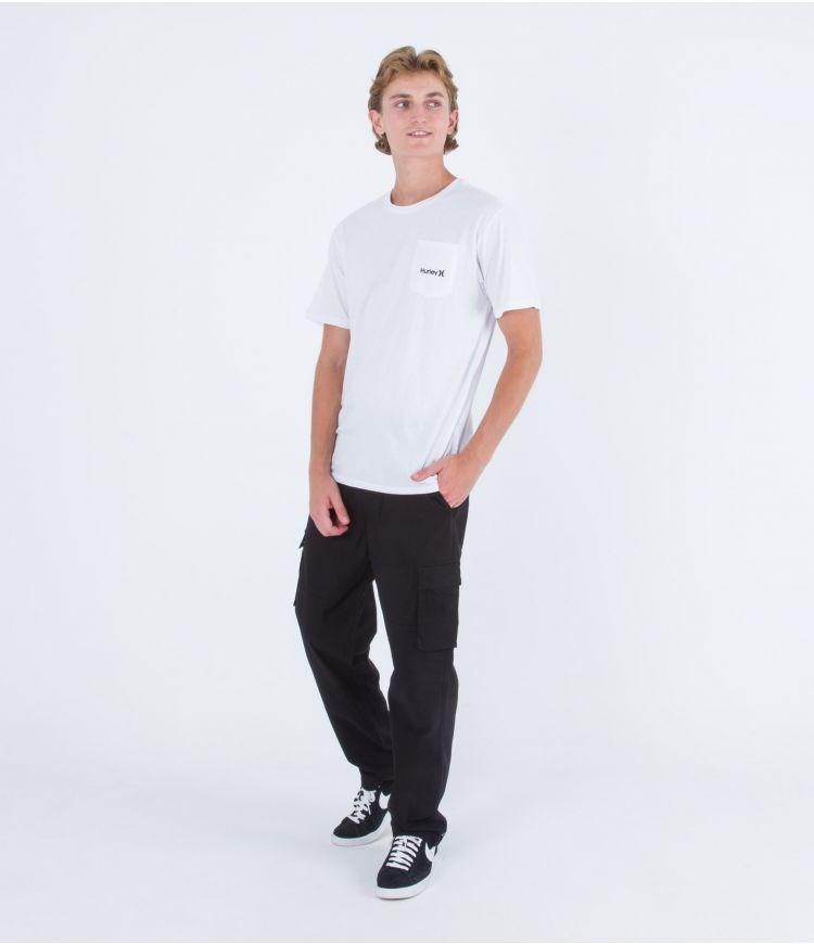 Hurley T-shirt Corta Sleeve One & Only Blancos | SGMFIU-378