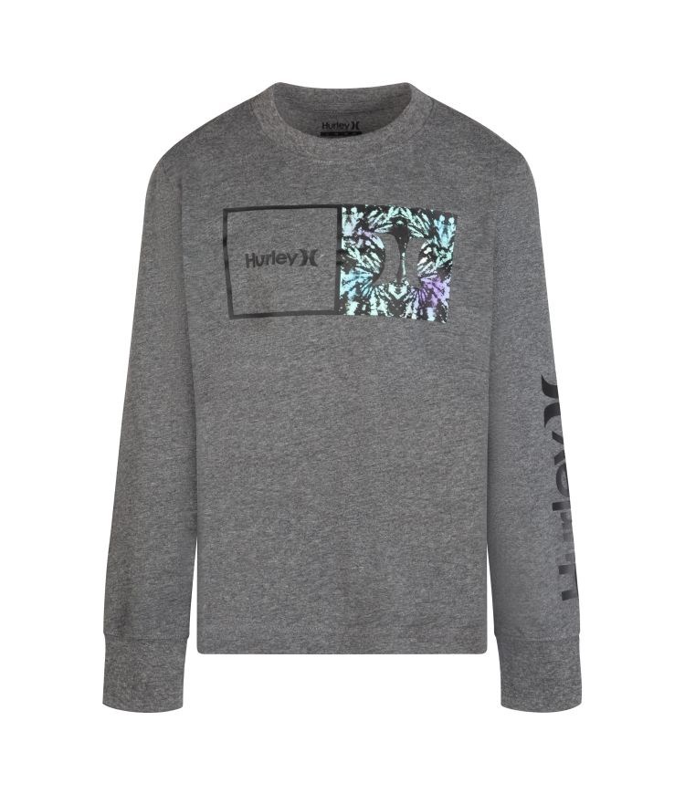 Hurley T-shirt Long Sleeve Boy - Natural Charcoal Heather | NLWSHC-816