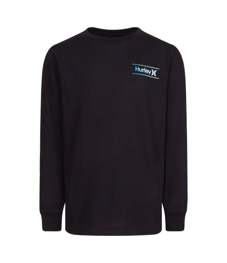 Hurley T-shirt Long Sleeve Boy - One & Only Negros | ATOIKW-897