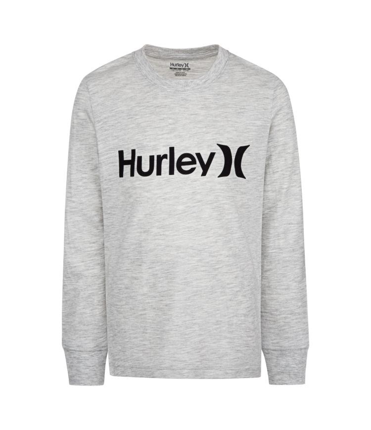 Hurley T-shirt Long Sleeve Boy - One & Only Birch Heather | EGITPV-912