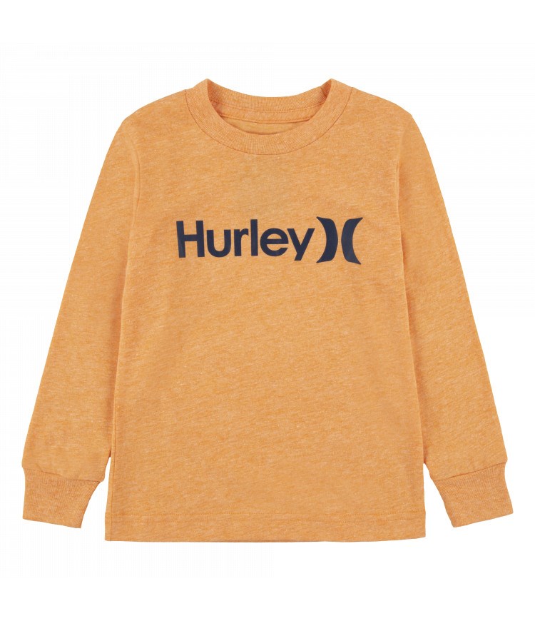 Hurley T-shirt Long Sleeve Boy - One & Only Clementine Heather | YQOWSA-246
