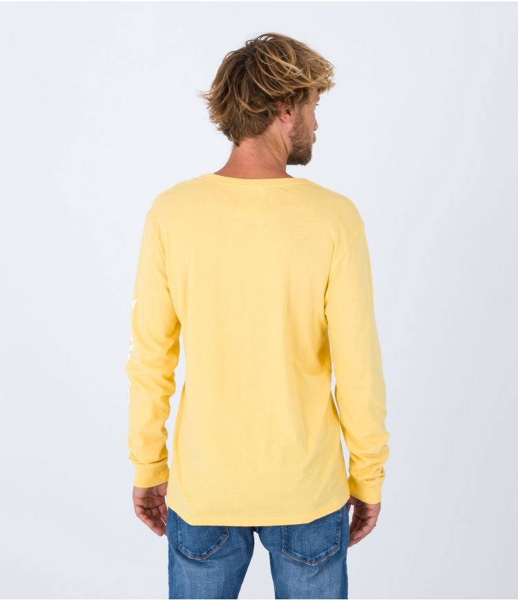 Hurley T-shirt Long Sleeve Everyday O&o Icon Buttersauce | OLIZBM-305