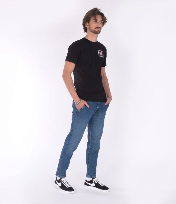Hurley T-shirt Print Bengal Ss Negros | VDAIQC-897