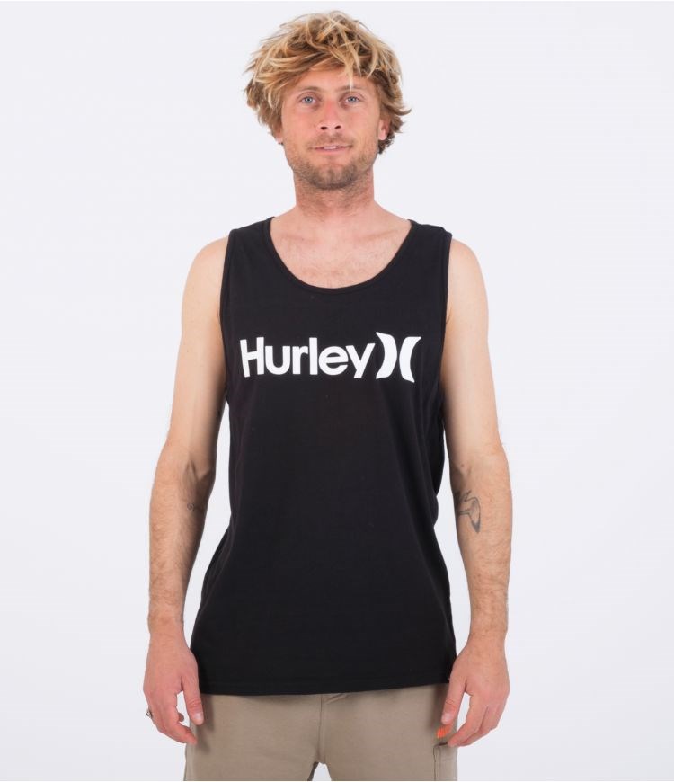 Hurley T-shirt Tank Evd Wsh Oao Solid Tank Negros | ASVRCT-275