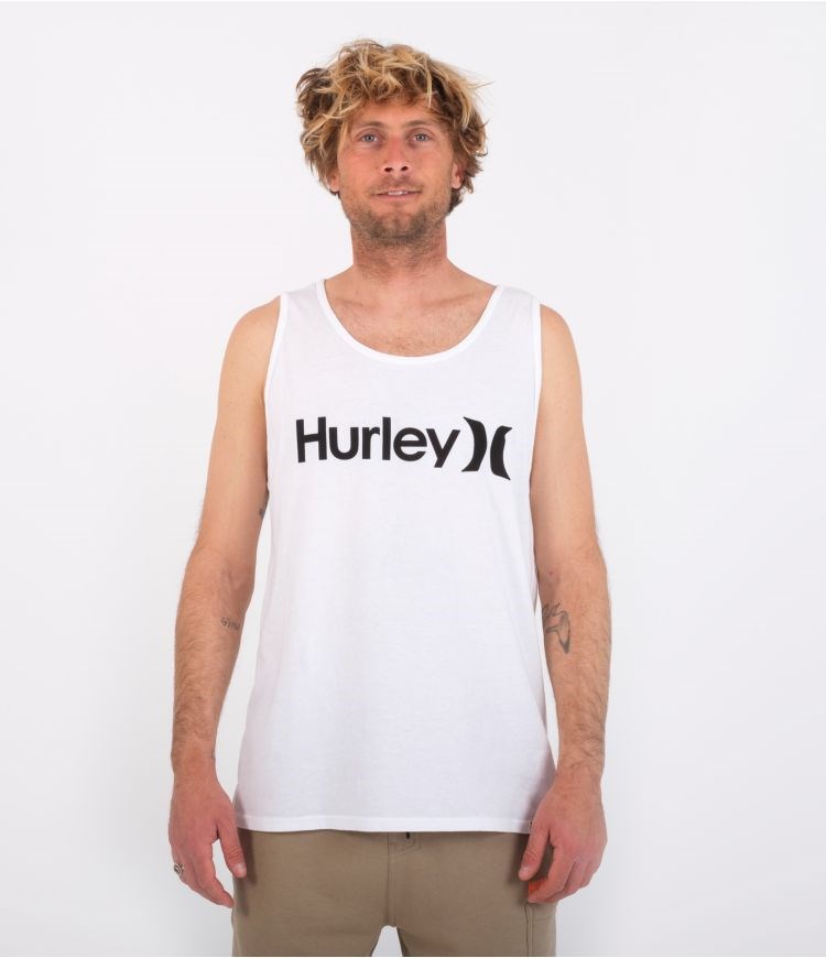Hurley T-shirt Tank Evd Wsh Oao Solid Tank Blancos | NLOGJZ-714