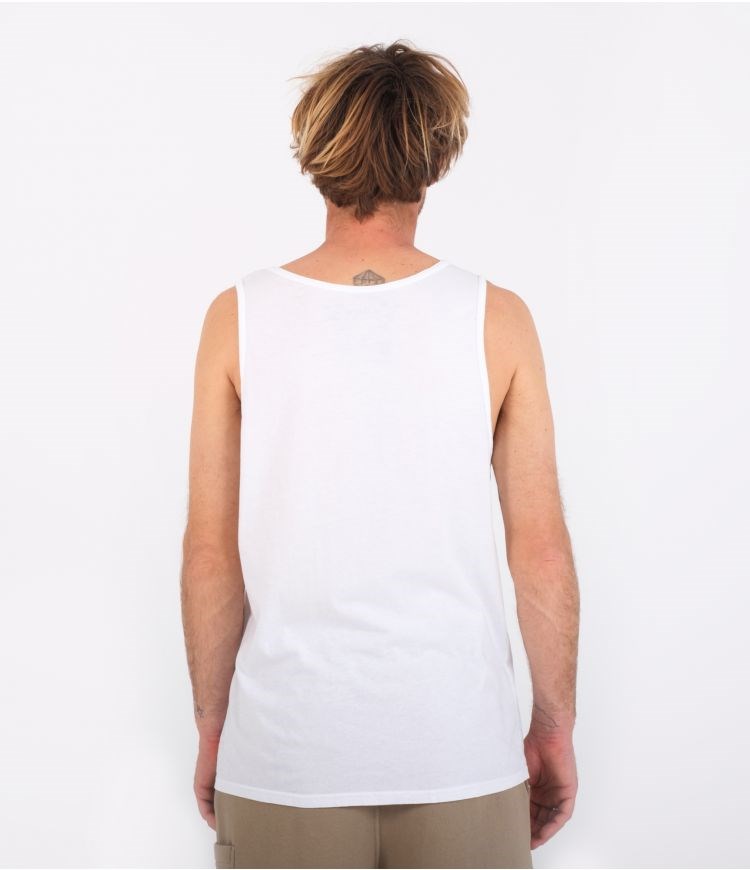 Hurley T-shirt Tank Evd Wsh Oao Solid Tank Blancos | NLOGJZ-714