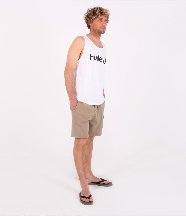 Hurley T-shirt Tank Evd Wsh Oao Solid Tank Blancos | NLOGJZ-714