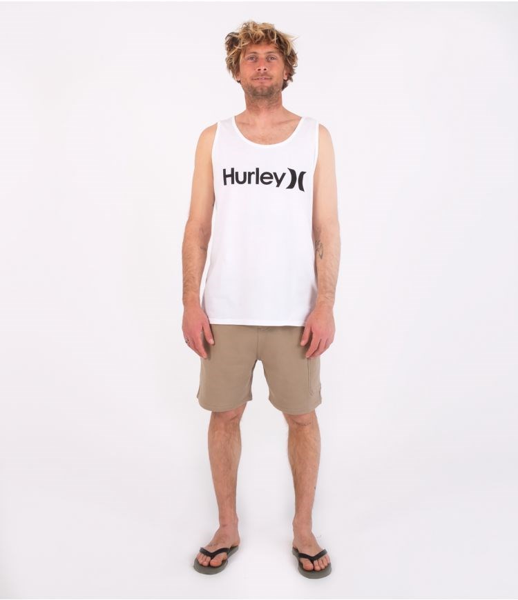 Hurley T-shirt Tank Evd Wsh Oao Solid Tank Blancos | NLOGJZ-714