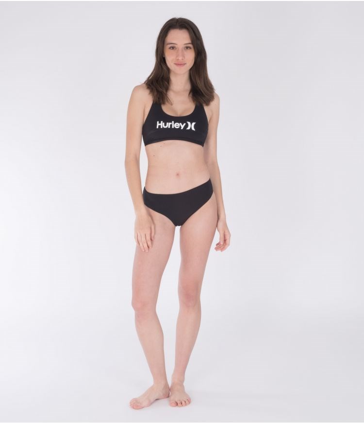 Hurley Top Solid O&o Scoop Negros | OBTVUP-618