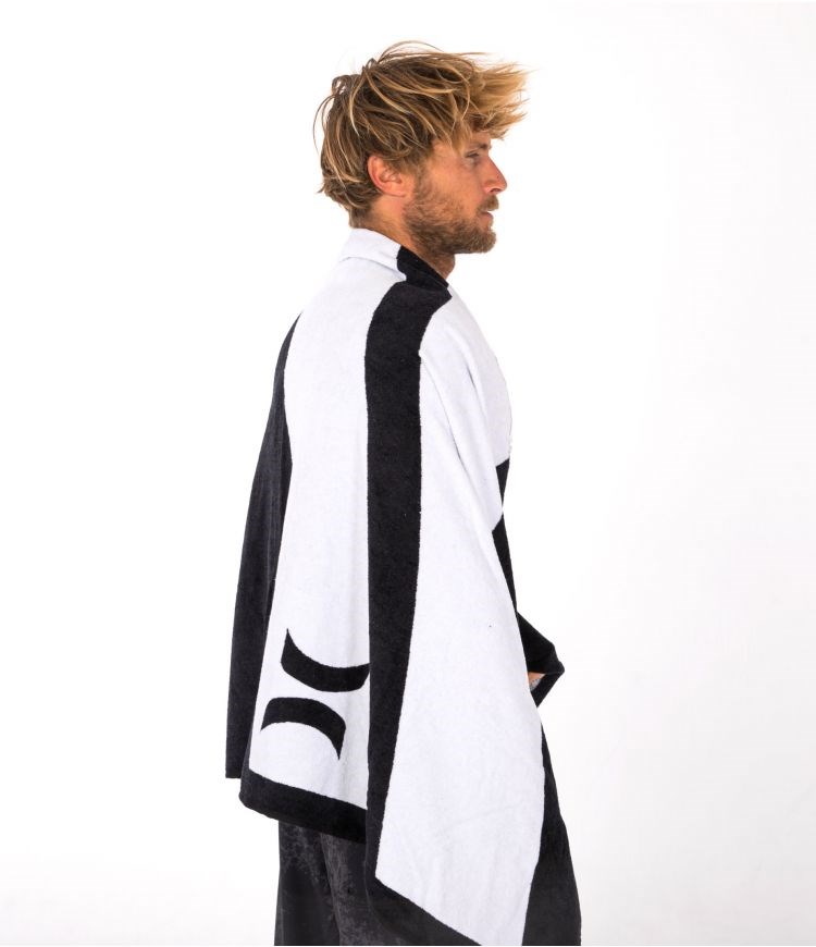 Hurley U Icon Slash Black Towel Other Accessories Negros | HBMUAO-104