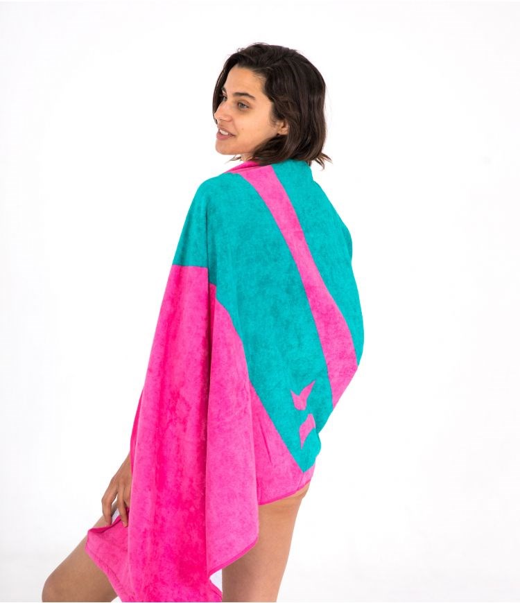 Hurley U Icon Slash Neon Pink Towel Other Accessories Rosas | FQRMVL-061
