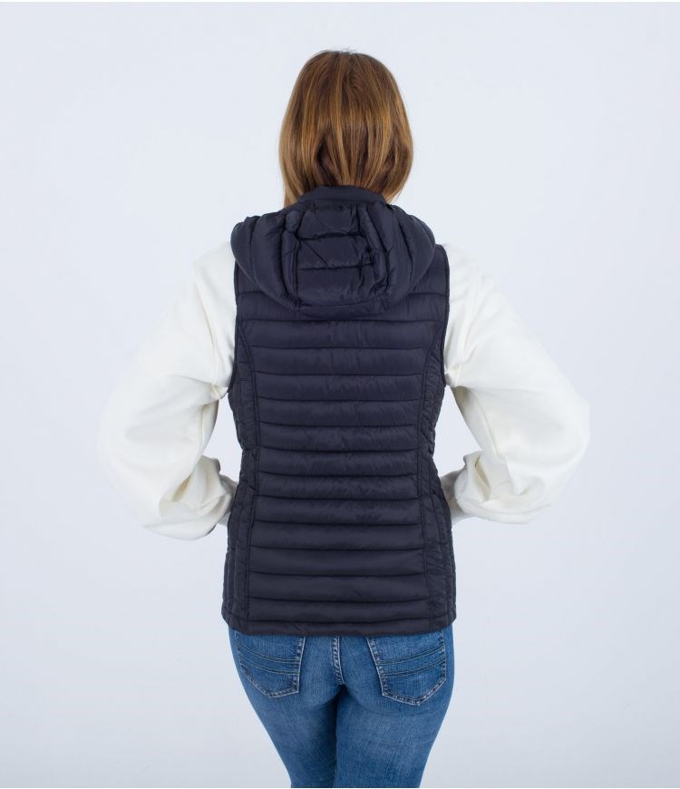 Hurley Vest Packable Ligeros Negros | QGENDZ-498