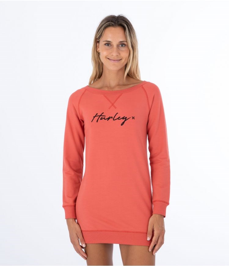 Hurley Vestido Oceancare O&o Script Rojos | NVXIAK-231
